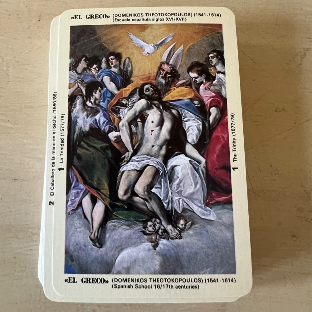 Twelve Masters of the Prado Museum Happy Families Game